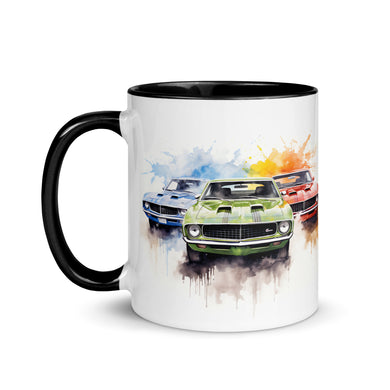 Muscle Car Madness Mug - Fuel Your Day with Classic Power!