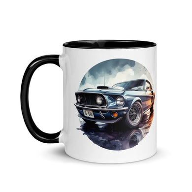 Ford Mustang Mug with Color Inside