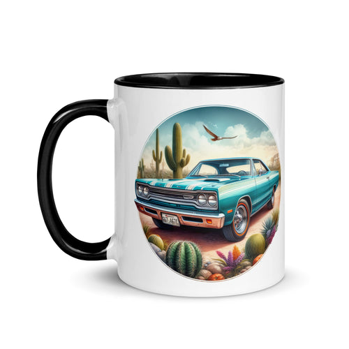 Plymouth Road Runner Mug with Color Inside