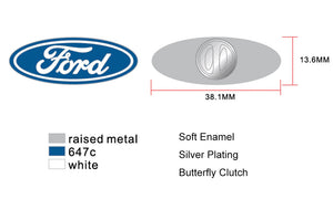 Ford Logo Enamel Pin